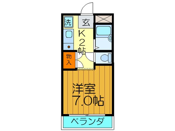 セブンヒルズの物件間取画像